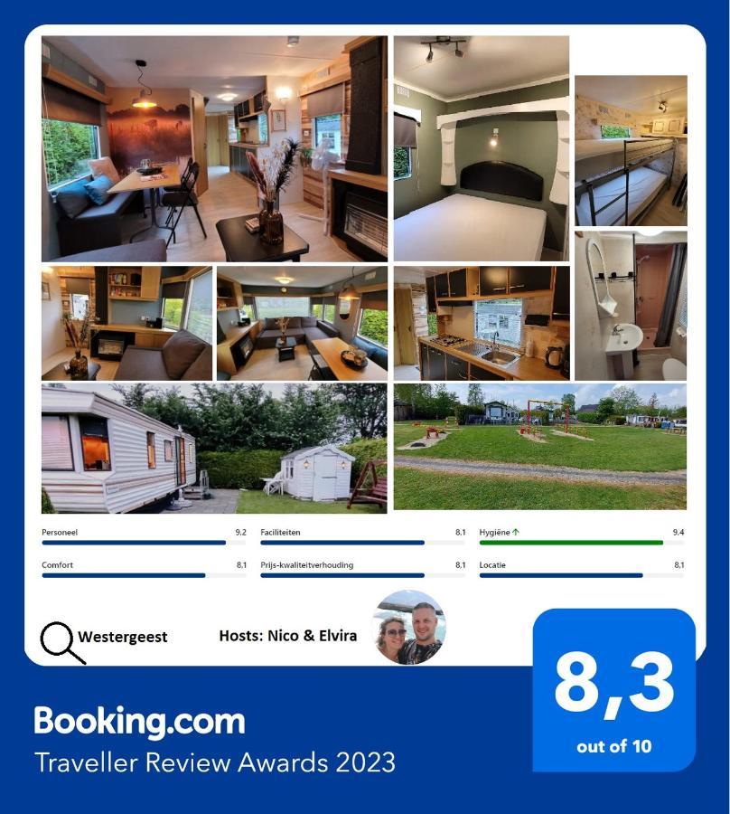 Familychalet De Schaapskooi, 6-Persons, Big Private Garden, Dogs Aloud Westergeest Exterior foto
